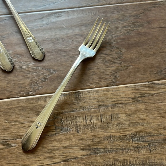 WM. A. Rogers Overlaid - Vintage - Set of 6 - Forks - Picture 6 of 11
